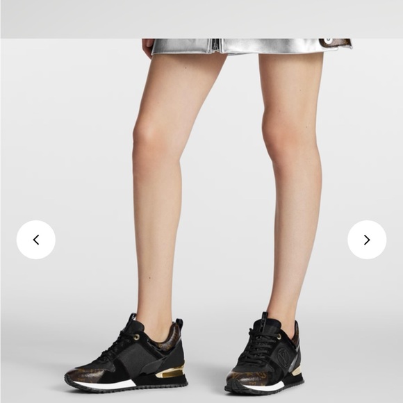 LOUIS VUITTON RUN AWAY SNEAKERS excellent condition . Size 38 1/2 - Picture 5 of 13